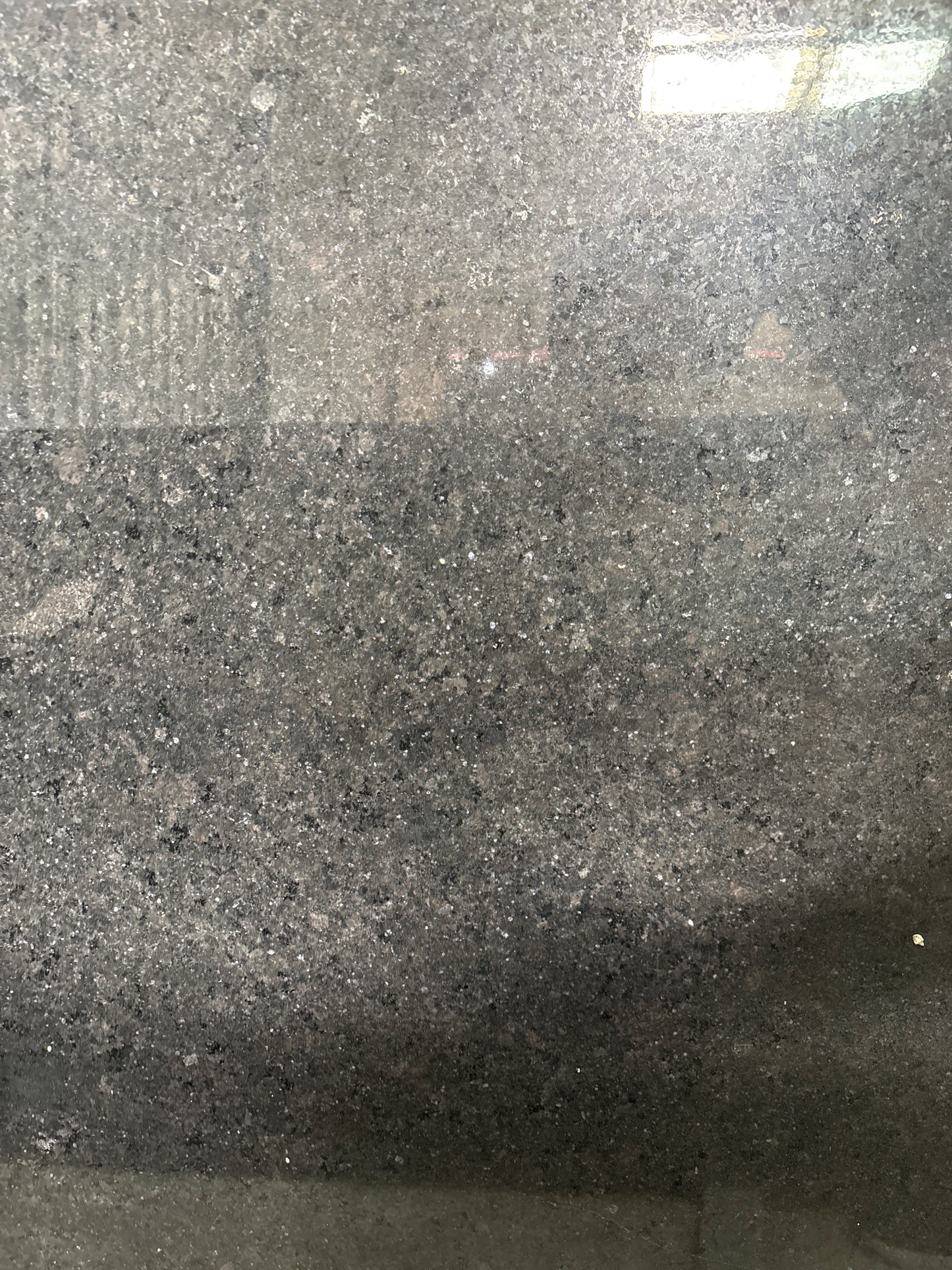 R Black Blue Dot Granite