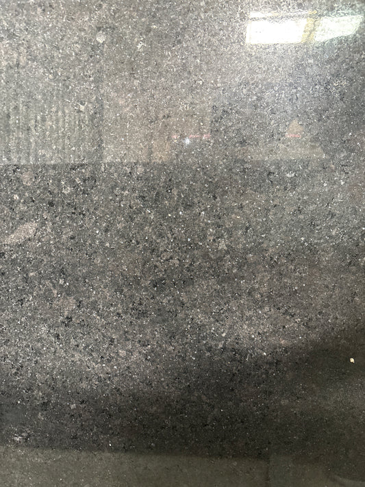 R Black Blue Dot Granite